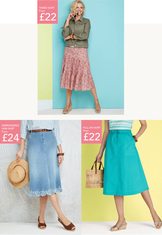 Ladies Cotton Skirts